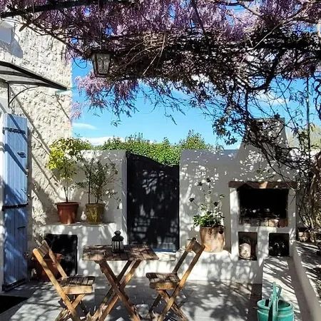 Location Appartement Dans Mas Provencal Monteux Extérieur photo